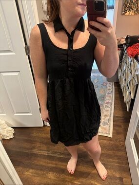 BCBGeneration Black Collard Dress